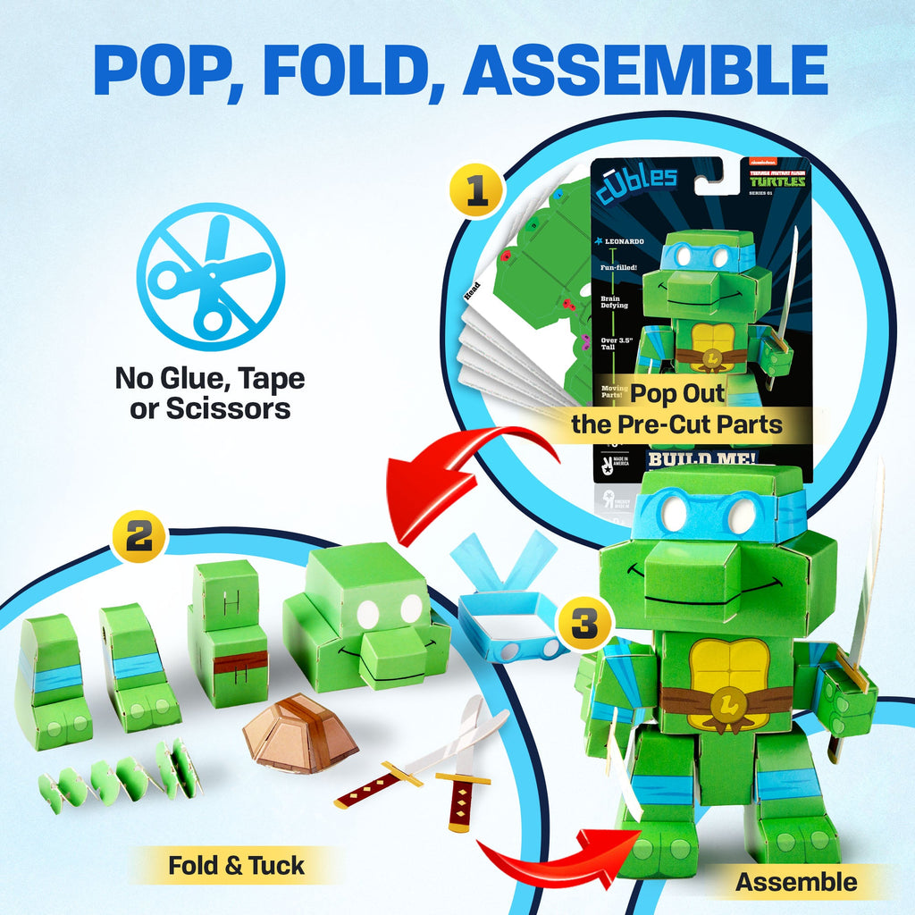 CUBLES Teenage Mutant Ninja Turtles Leonardo - Advanced-3