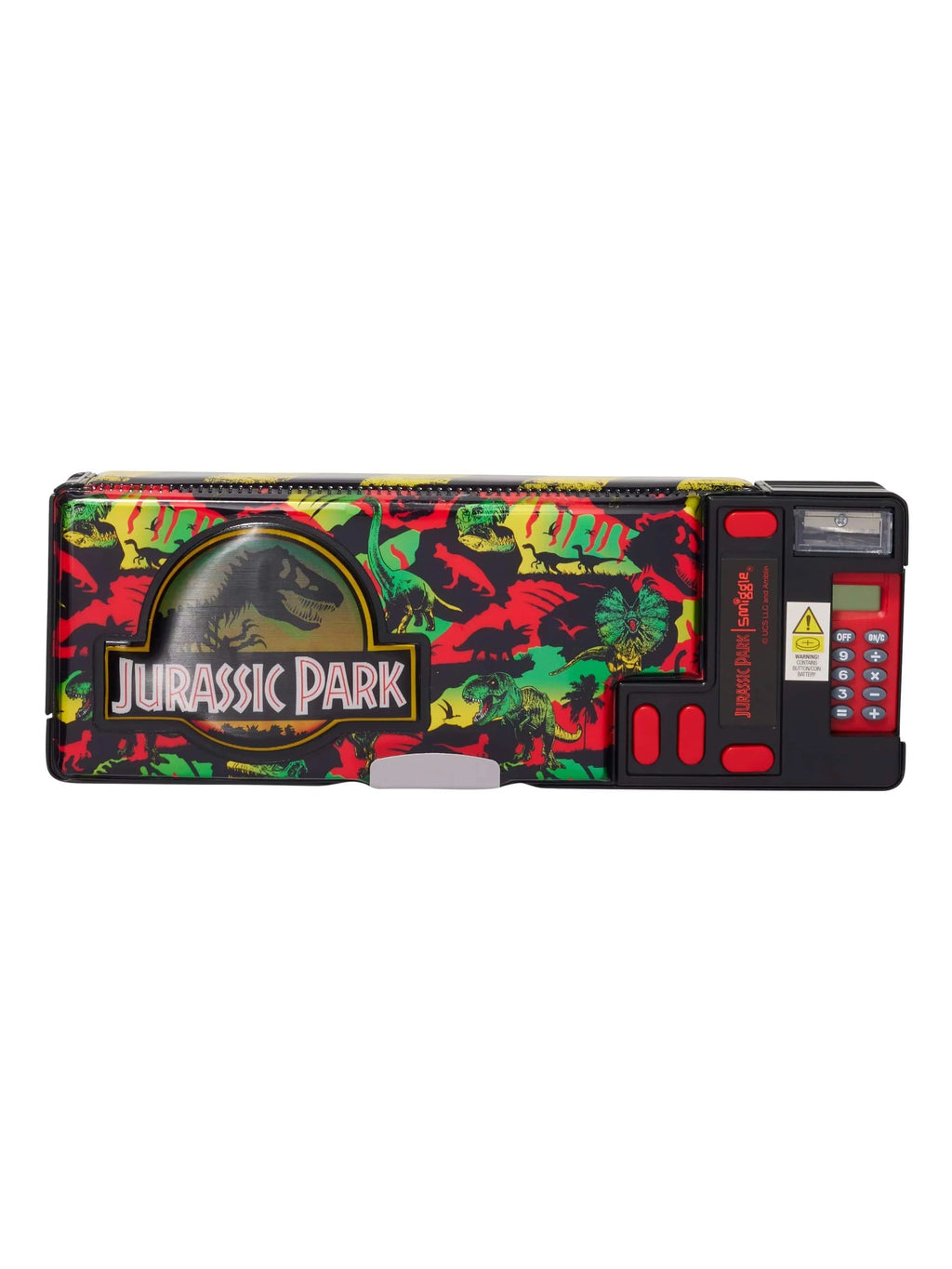 Smiggle - Jurassic Park Hesap Makineli Otomatik Kalem Kutusu-4