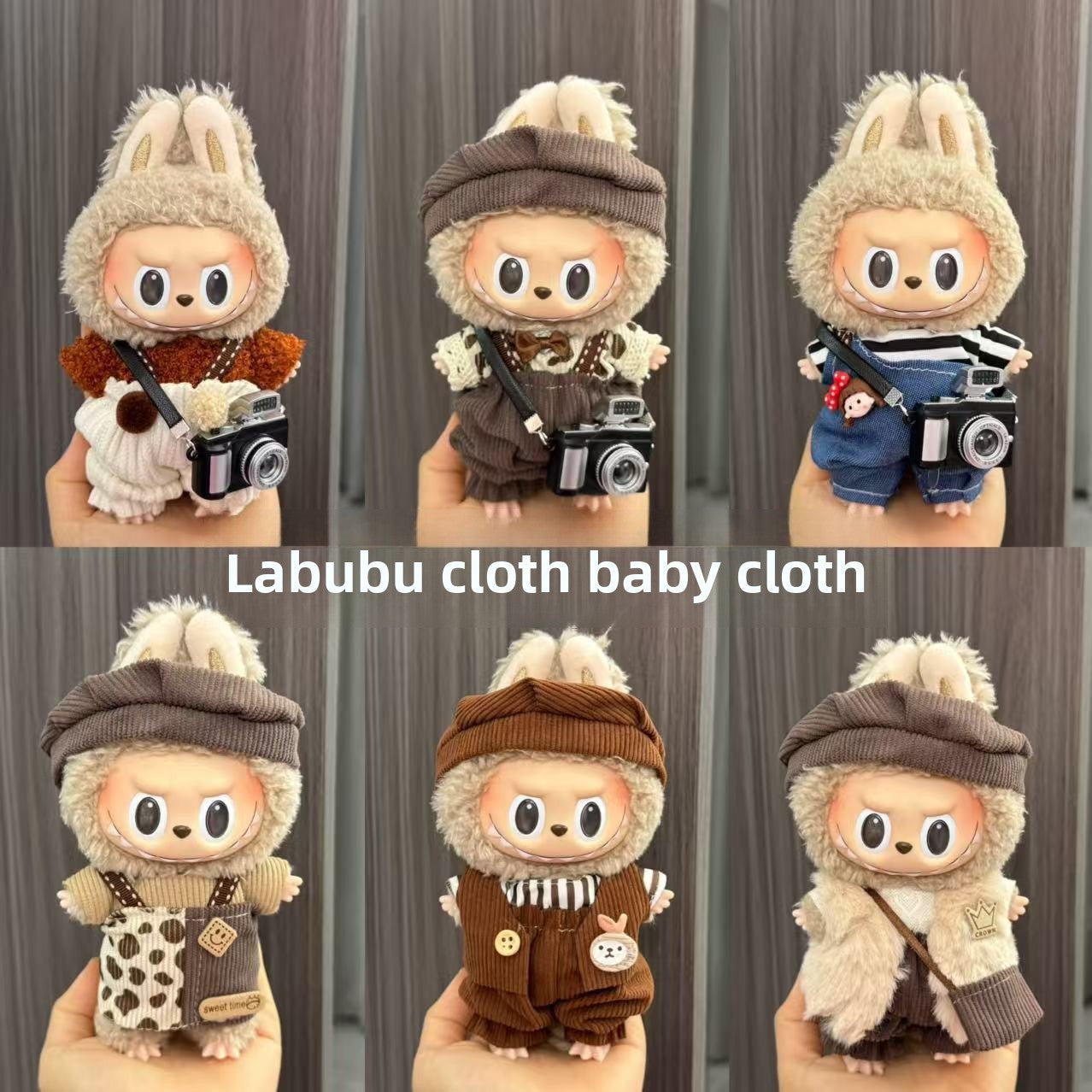 Labubu Doll Clothes Set