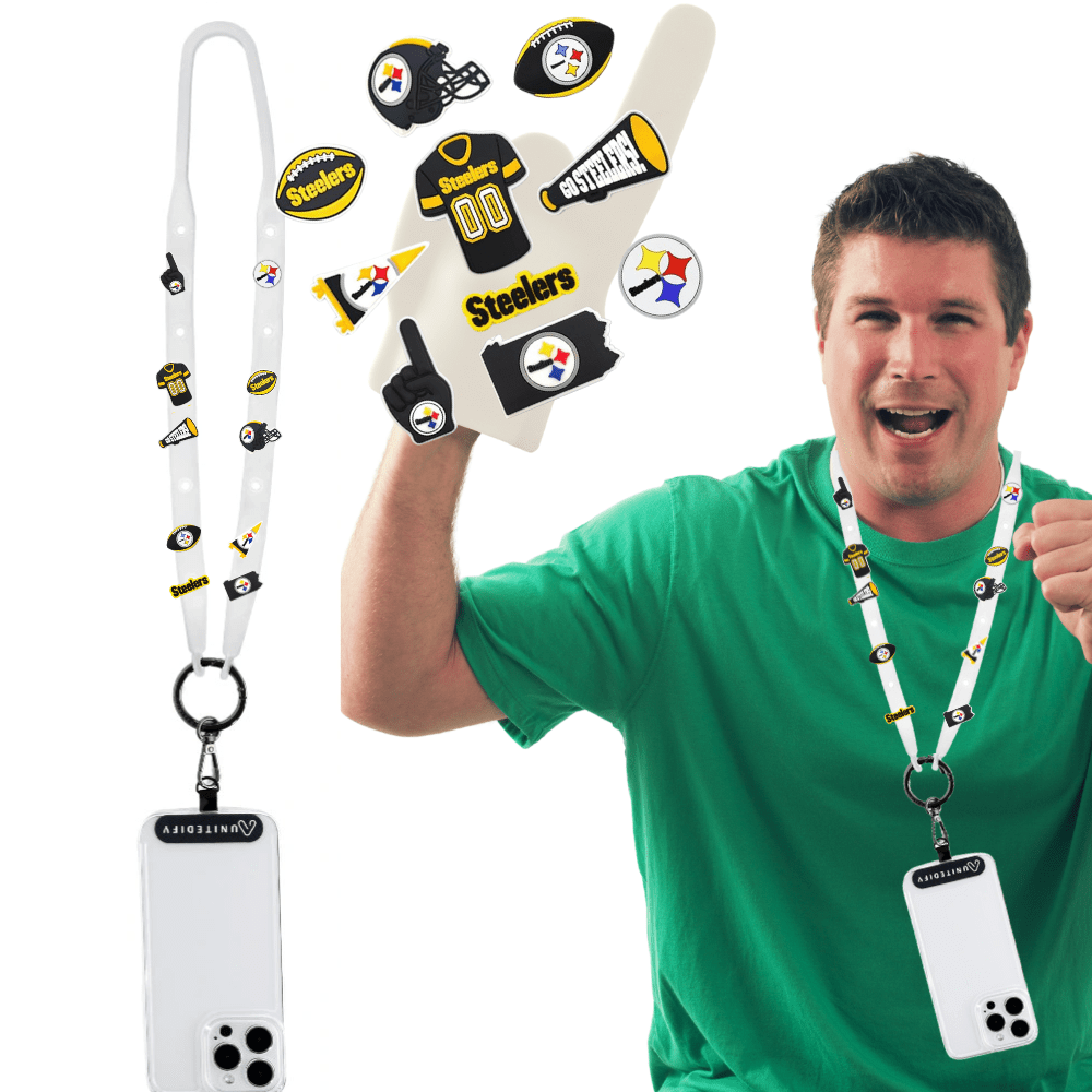 Unitedify Decorative Lanyard Football