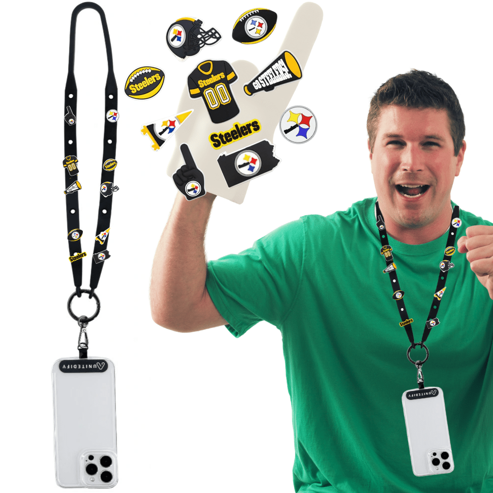 Unitedify Decorative Lanyard Football