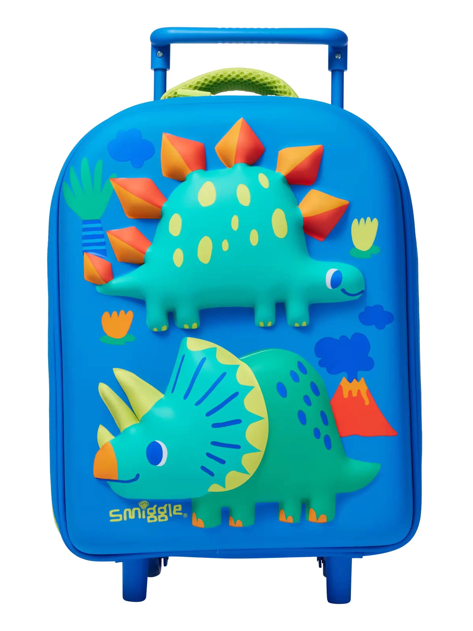 Smiggle - Glide Teeny Tiny Dino Hardtop Okul ve Seyahat Çantası-0