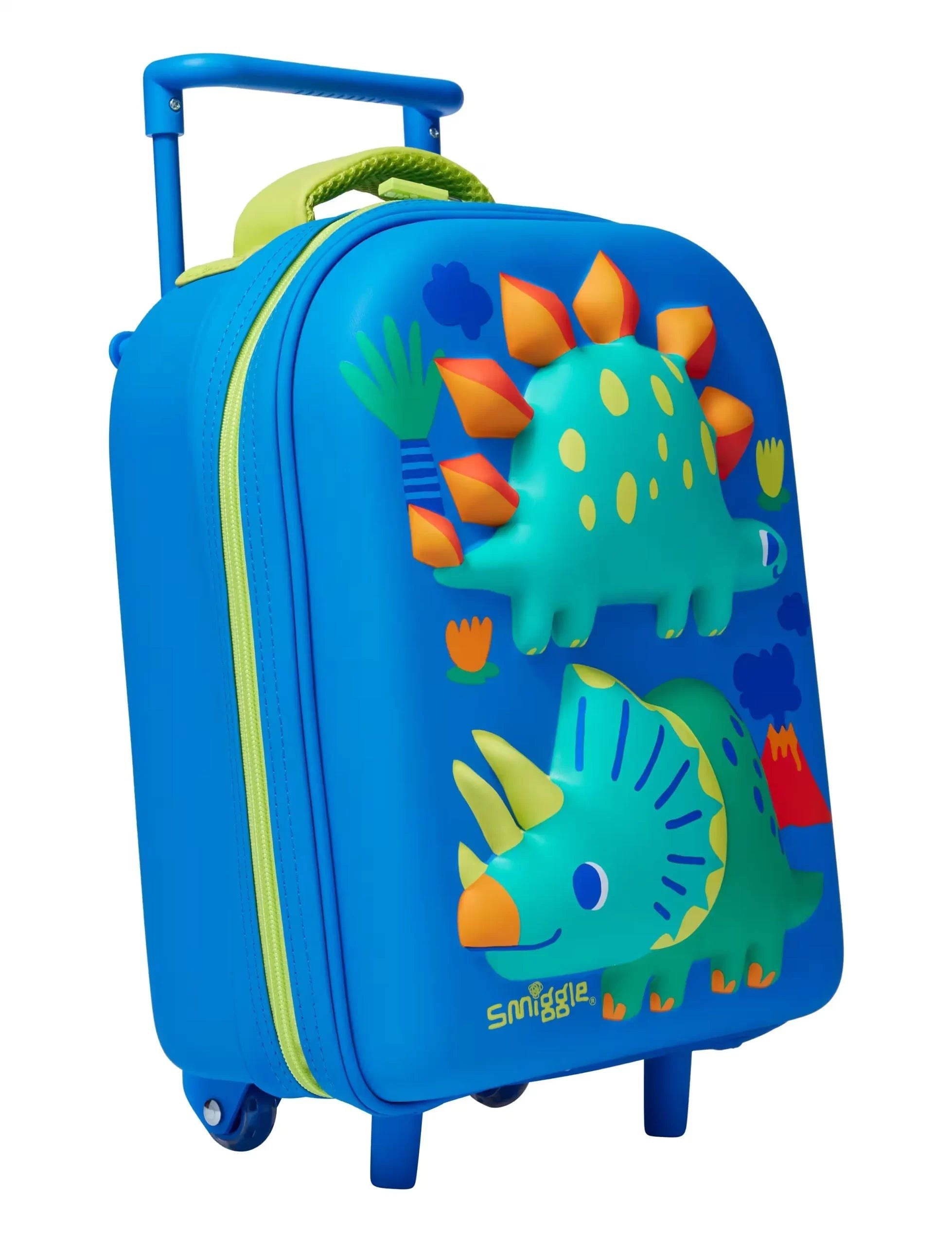 Smiggle - Glide Teeny Tiny Dino Hardtop Okul ve Seyahat Çantası-3