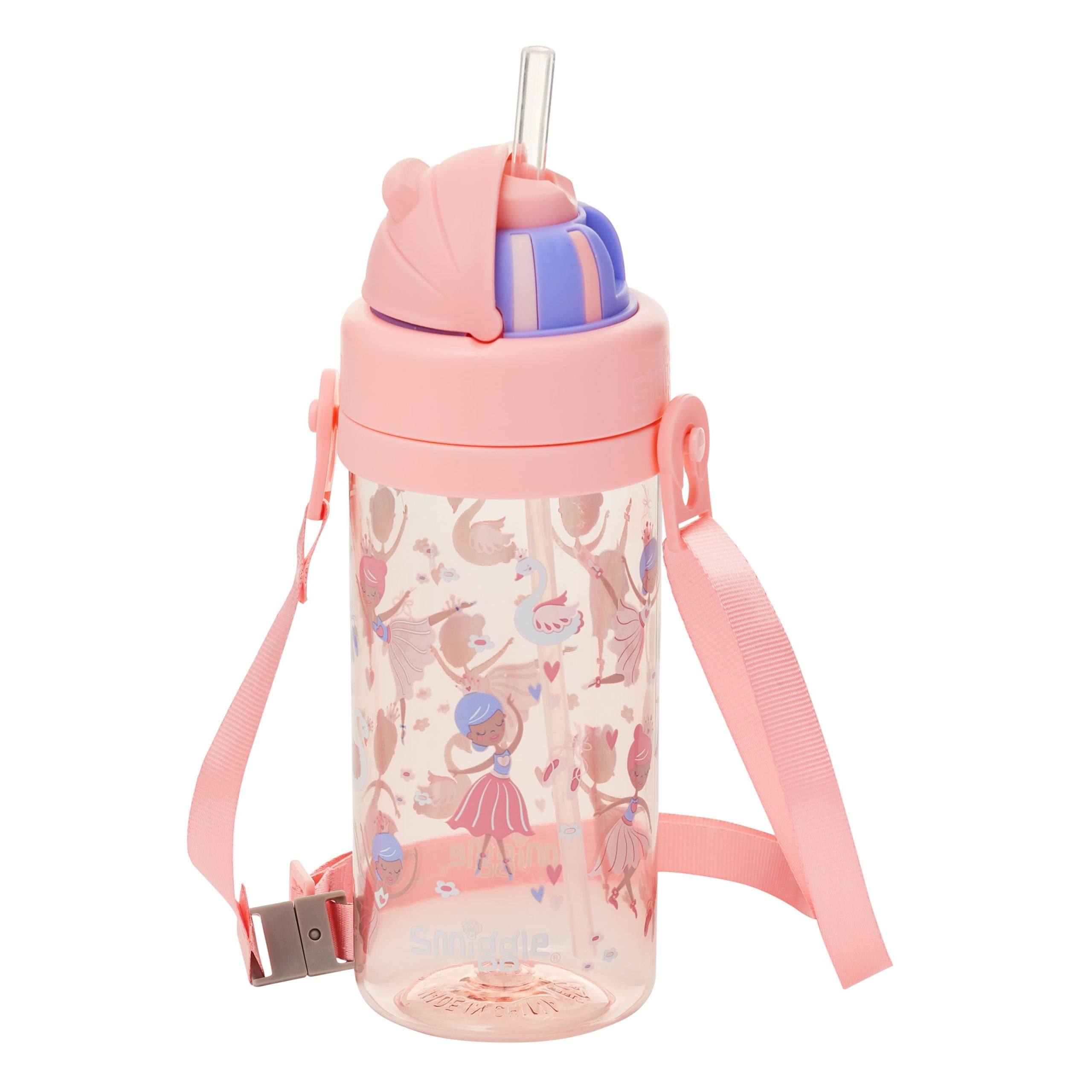 Smiggle - La La Teeny Tiny 400 ML BPAsız Gizli Pipetli Suluk-1