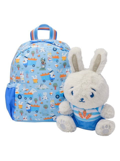 Smiggle - Out & About Çıkarılabilir Oyuncaklı Kreş Okul Sırt Çantası-1