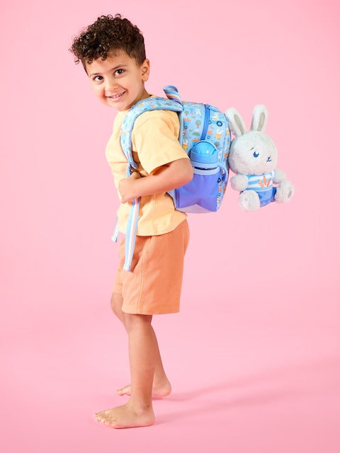 Smiggle - Out & About Çıkarılabilir Oyuncaklı Kreş Okul Sırt Çantası-4