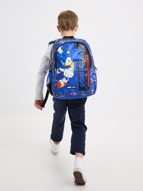 Smiggle - Sonic Klasik Okul Sırt Çantası-4